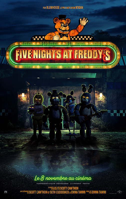 A new poster for Blumhouse's 'FIVE NIGHTS AT FREDDY'S' movie has been released!

#fnaf #fnafmovie #fivenightsatfreddys
