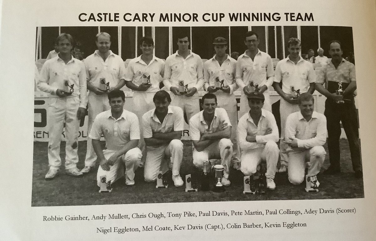 We are four days out from our Intermediate Cup Final on Sunday at the County Ground. The last time we visited Taunton was back in 1991, when we lifted the Minor Cup! It would be fantastic if our current crop can emulate this great team 💪 Grab your tickets for Sunday!