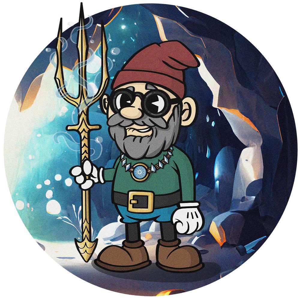 Just a perk of having a 🧙‍♂️#gnome #CNFTcommunity , won 🏆 this book.io giveaway