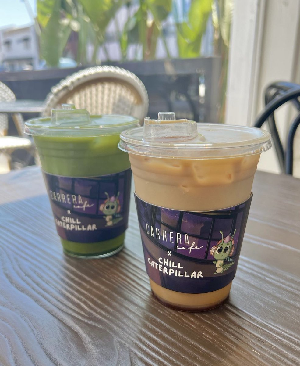 ChillCaterpilla's tweet image. on wednesdays, we drink chill caterpillar coffees at @carreracafe🎀🐛☕️ 

decision of the day: iced matcha or iced coffee??🍵

#lacoffee #carreracafe #melroseave #westhollywood #studywithme #coffeetime #coffeelovers #coffeemusic #chillcaterpillar #lofi #lofibeats