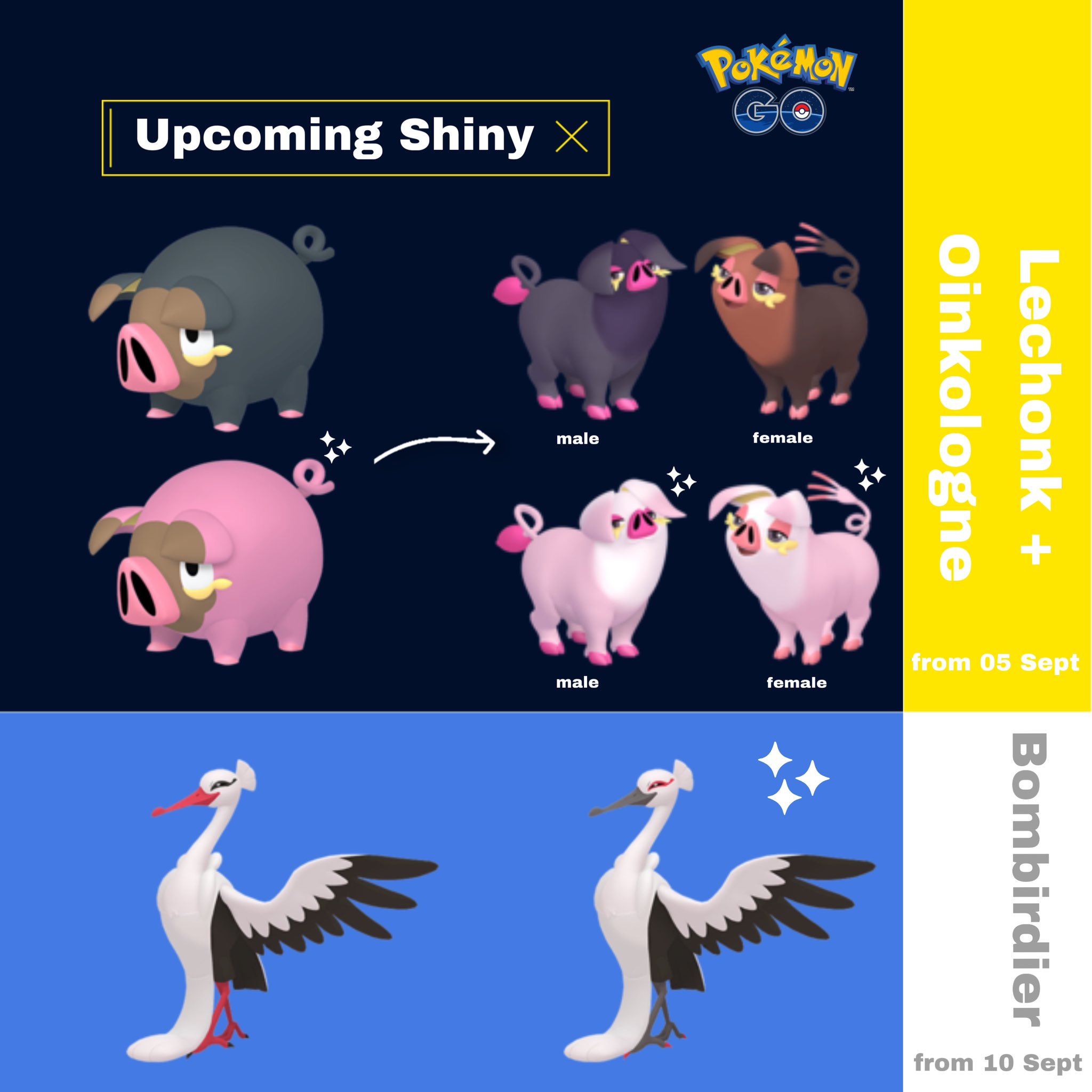 PoGOCentral on X: ✨ New Shiny Shadow ✨ Here they are! Slight downgrade on  the previous ones but good luck! ✨  / X