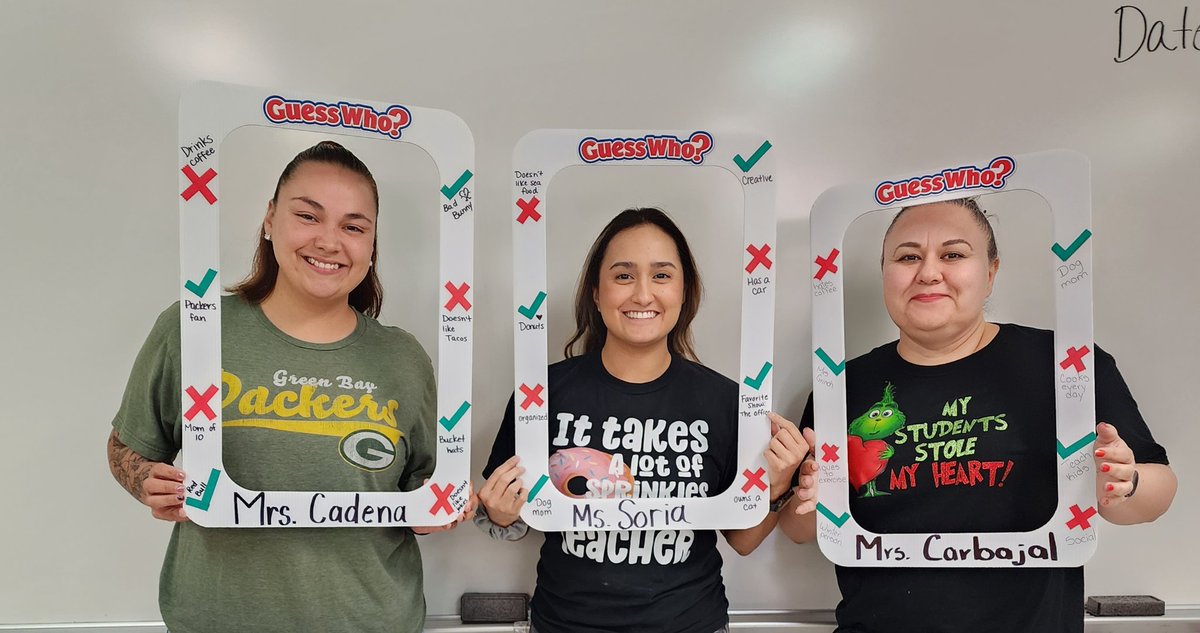Acaden02's tweet photo. Dress as your favorite Board Game day in honor of @Americas_HS homecoming. #GuessWho #TeamSISD @LVerde_ES @lcarba_LVES @emccarthy11479 https://t.co/FpxtIMQE8N