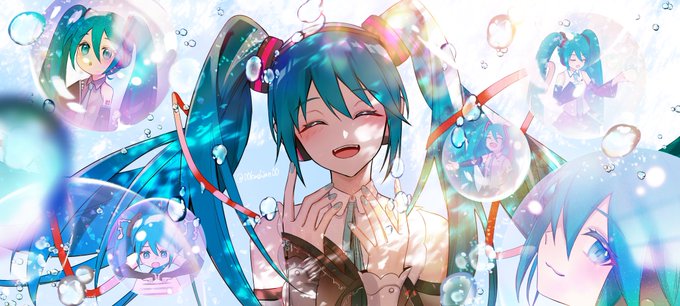 「初音ミク16周年」 illustration images(Latest))