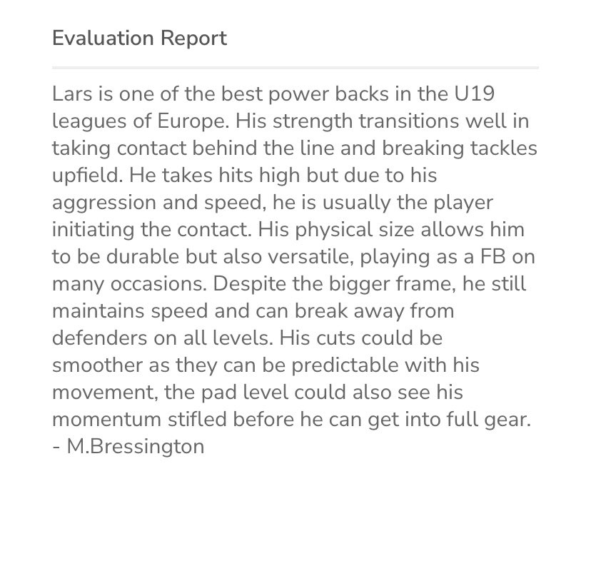 Thanks @EuropesEliteEE for grading me the 10th best player in Europe for 2025 ! 
Also thanks to <a href="/BressingtonM26/">Matt Bressington</a> for the scouting report. 
<a href="/GridironImports/">Gridiron Imports Foundation</a> <a href="/GIfootballChris/">Chris Adamson</a> <a href="/ImmoOsterkamp/">Immo Osterkamp</a>
