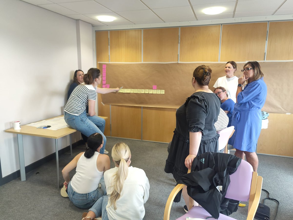 ImprovingDGSWB's tweet photo. Fab day today with staff from @DudleyMaternity and @Neonatal_Dudley mapping the discharge processes and discussing ideas to improve flow and patient experience.

Great to see staff empowered to share ideas for change 📊👊

#QITwitter #collarboration https://t.co/8xdWmQS6Ak