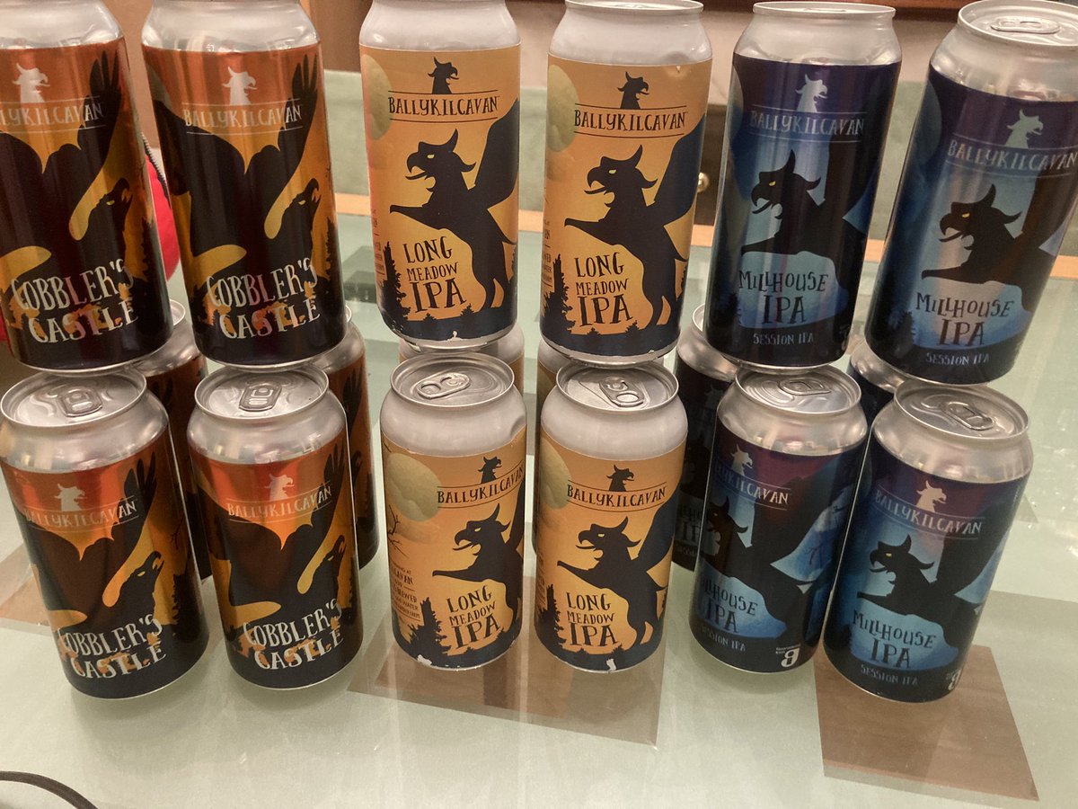 I was disappointed to hear that the Stradbally brewery <a href="/Ballykilcavan/">Ballykilcavan</a> are not able to sell their beers at Electric Picnic this w/e,  despite their brewery being only 2.5 km away. It couldn’t be *More* local.  So we’ve ordered our own. All set now. 😁
#SupportLocal  #CraftBeer