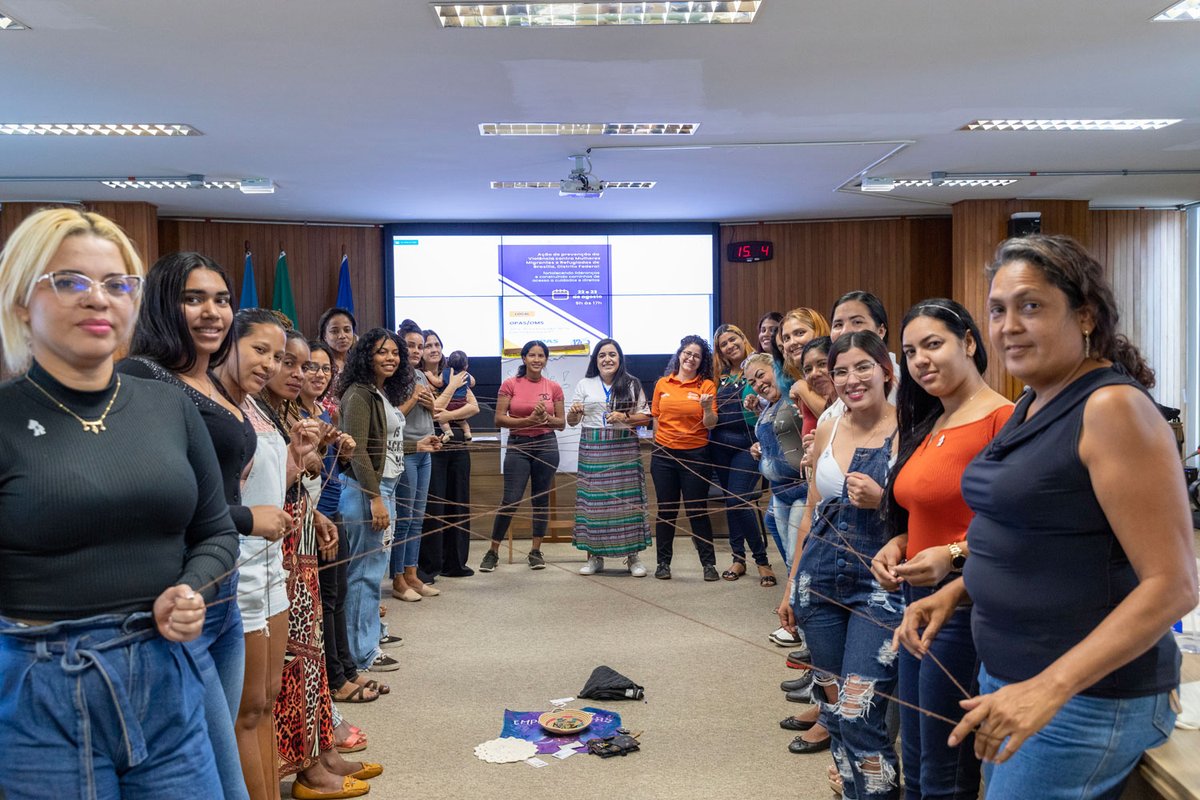 O encontro teve o objetivo de fortalecer lideranças comunitárias na prevenção da desigualdade baseada em gênero e da violência contra mulheres, e discutir caminhos para acesso a cuidados e direitos.

ℹ Saiba mais ⤵
paho.org/pt/noticias/30…