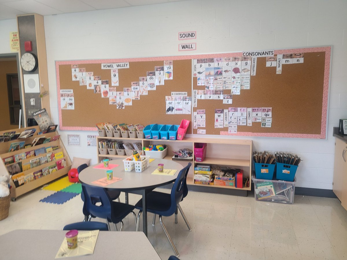 PriyankaDPrasad's tweet photo. Looking forward to a fun year ahead in grade 1/2! Wellness Space is set, and so is my new #soundwall #SOR excited to unlock new sounds together!๐ @TribuneDrive https://t.co/9YLG4rYj8f