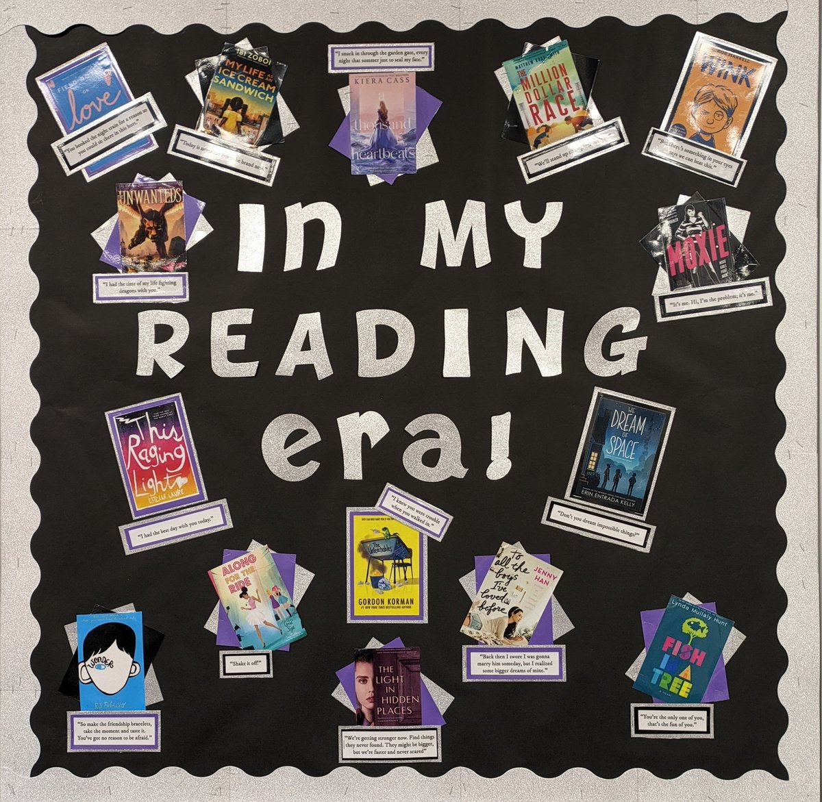 LibraryNpms's tweet image. This is for our NPMS Swifties! Visit the library and find a book that reminds you of your favorite Taylor Swift song! #npmsgrizzlies #grizzliesread #wsdlibraries