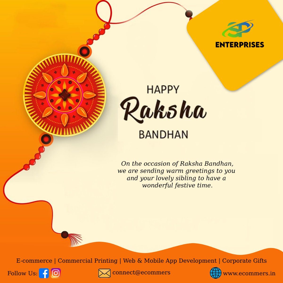 specommers's tweet photo. On the occasion of Raksha Bandhan S P Enterprises wishes you and your lovely siblings a wonderful festive time ❤️

#rakshabandhanspecial #rakhi #rakhshabandhan #rakhispecial #rakhigift #rakshabandhanoffer #rakshabandhangifts #rakshabandhanhampers #rakhi2023 #rakshabandhan2023 https://t.co/2yh3pcrp5A