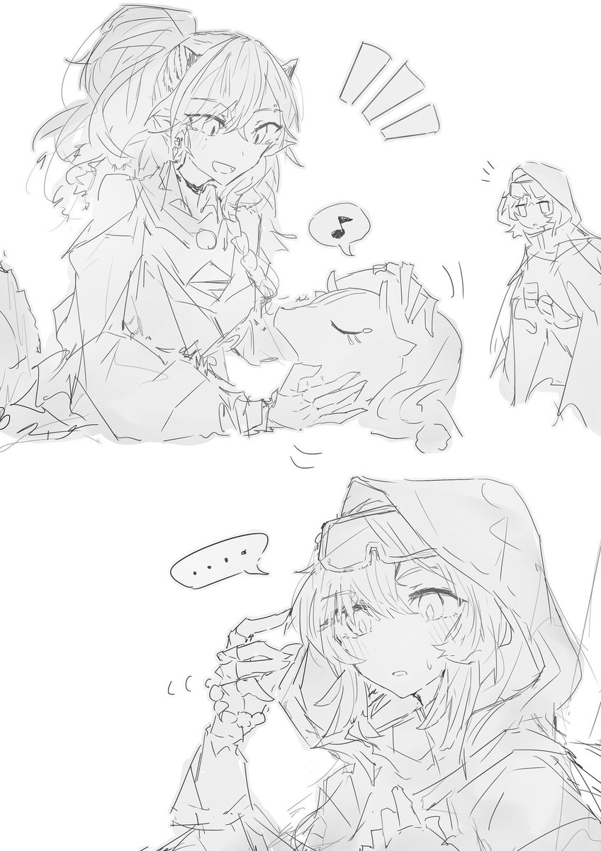 撫で撫で 