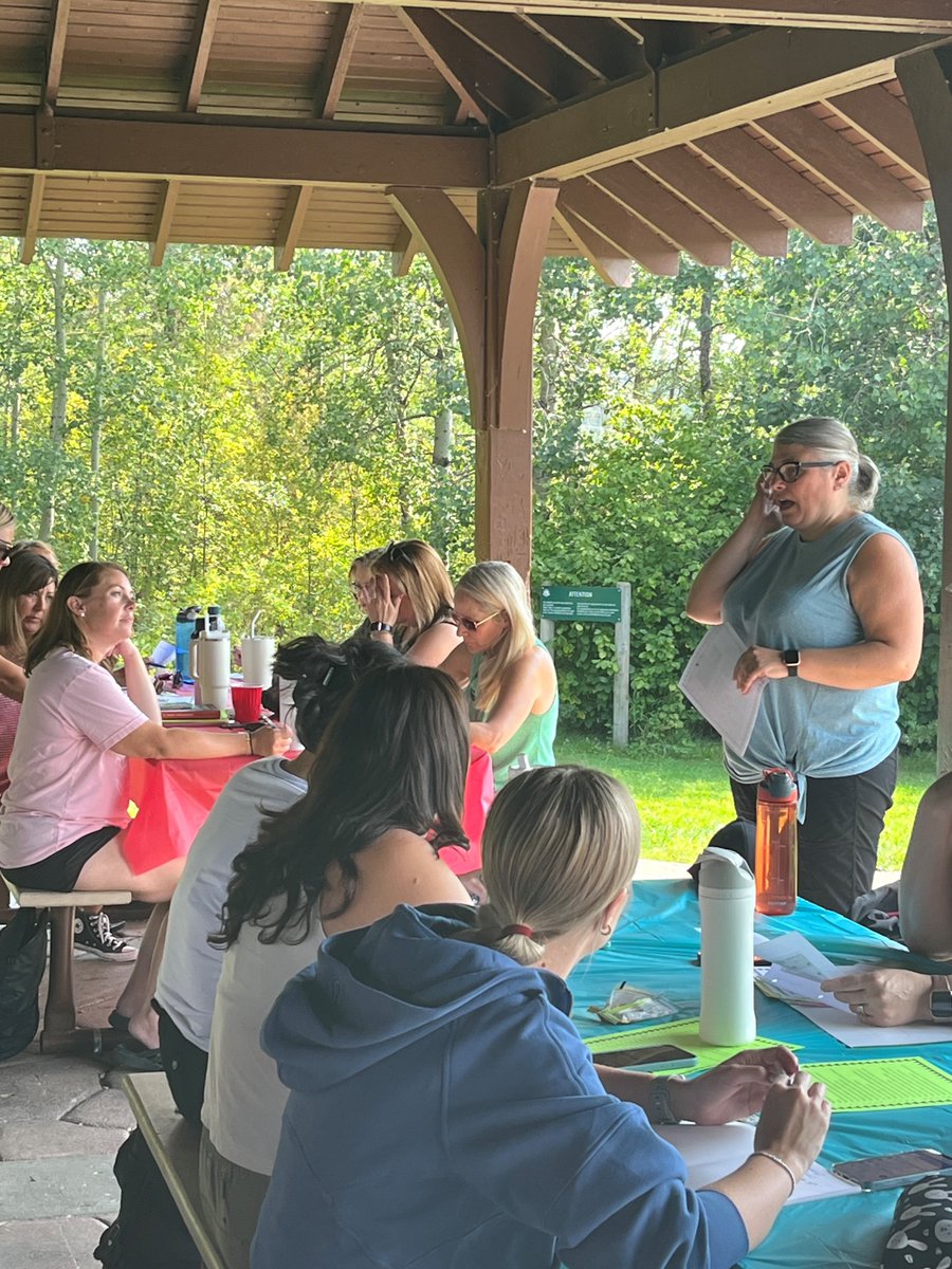 Win_Ferguson's tweet photo. All Win Ferguson Staff enjoyed their first day back yesterday with PD and our staff meeting at Elk Island National Park! @Win_Ferguson https://t.co/YJjBFvGzgn
