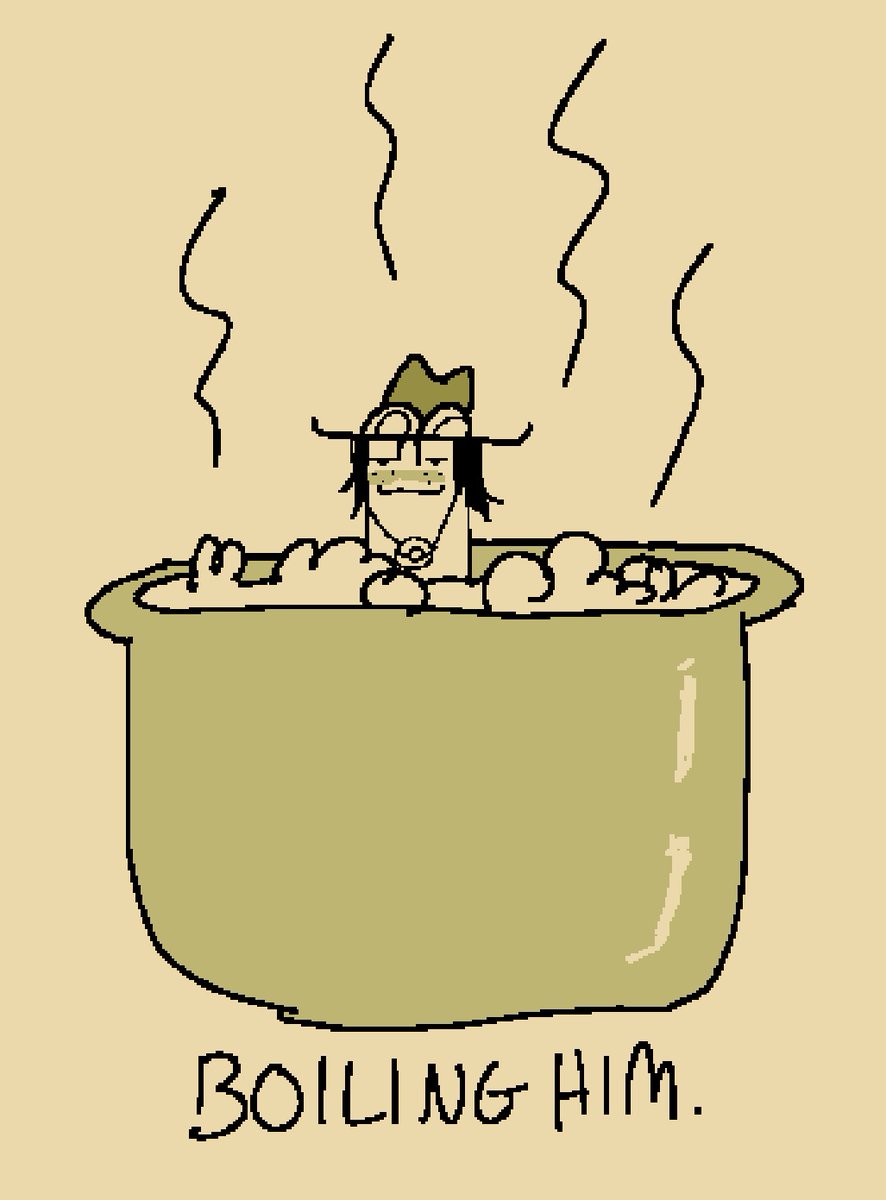 ShalPilot's tweet photo. boiling him https://t.co/W7mbP1cQP9