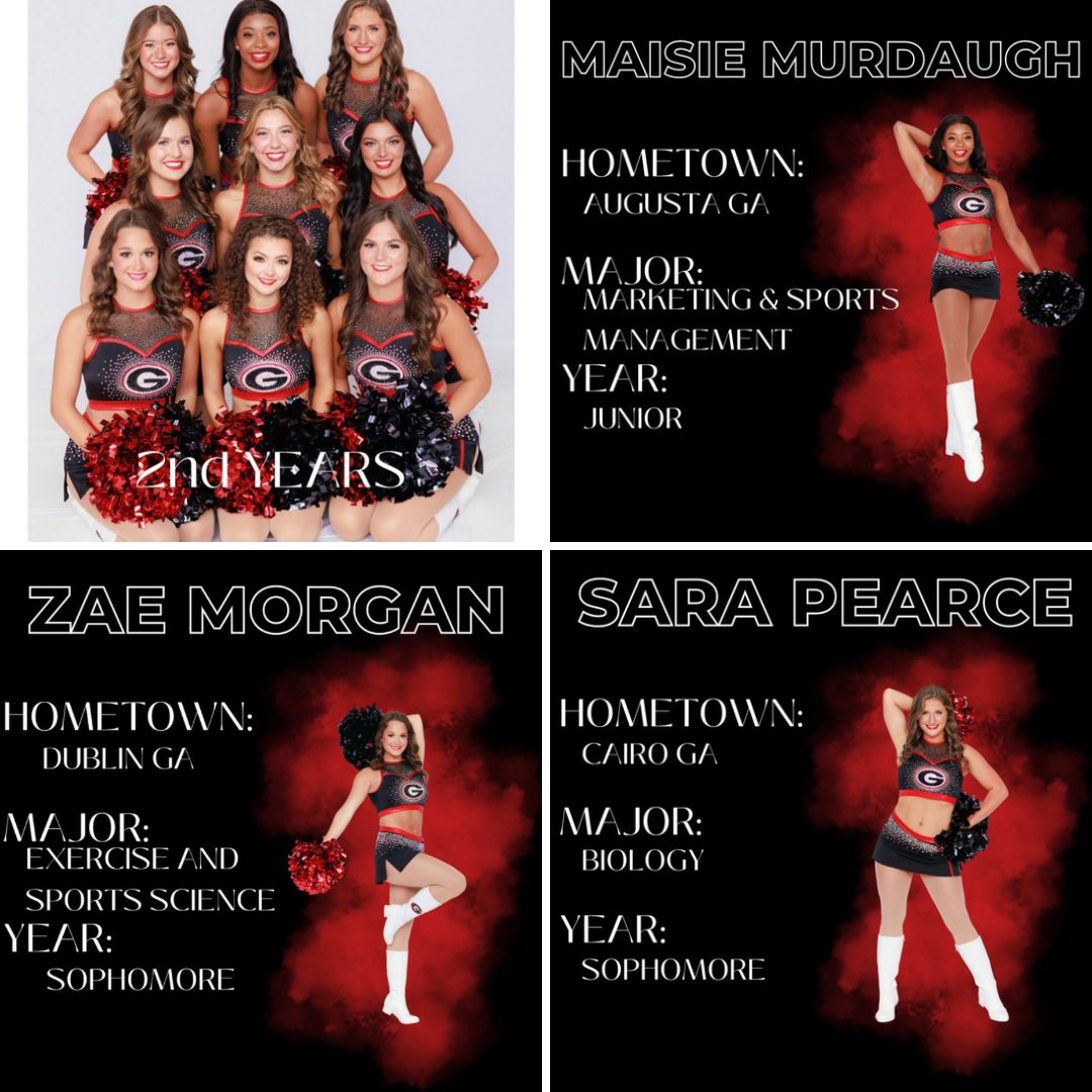 Introducing our second years! We are so excited for the season!! #GoDawgs