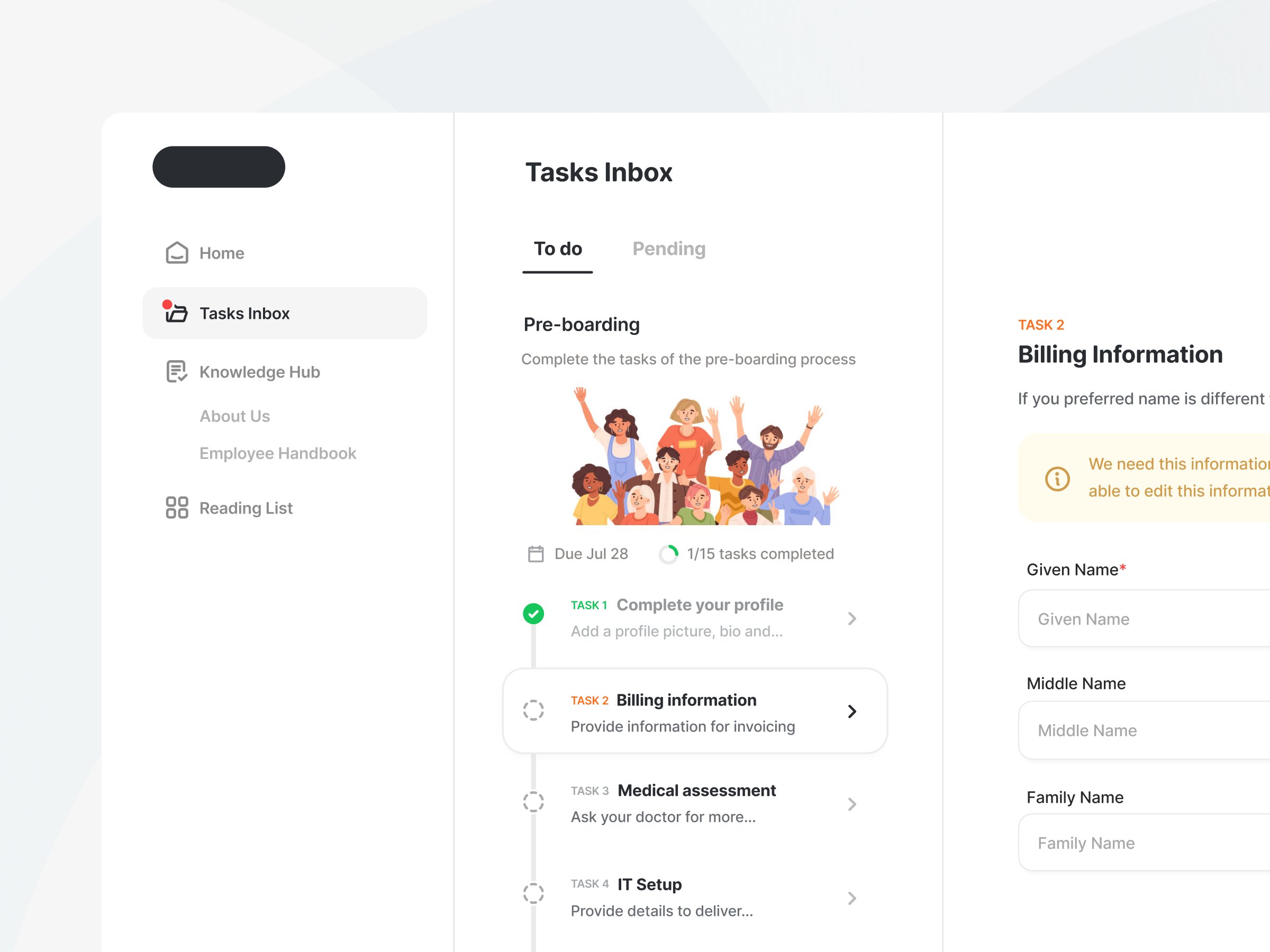 Case study mockup