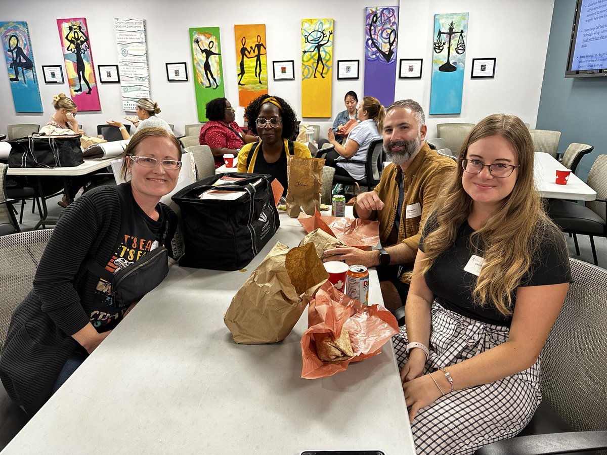 slackt's tweet image. We are thrilled to welcome over 100 new teachers to the #ocsbFamily! The excitement in the room this morning was contagious. We look forward to learning with you and supporting our #ocsb students. #ocsbBeCommunity #ocsbNTIP