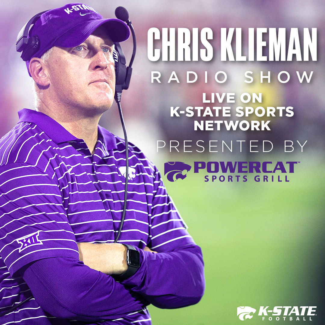 Join us at the Powercat Sports Grill every Wednesay at 7pm for the Chris Klieman Radio Show. Enjoy great food and great conversation about your Wildcats and more.

📄 k-st.at/3YYDk6f

#KStateFB x <a href="/PowercatGrill/">PowercatSportsGrill</a>