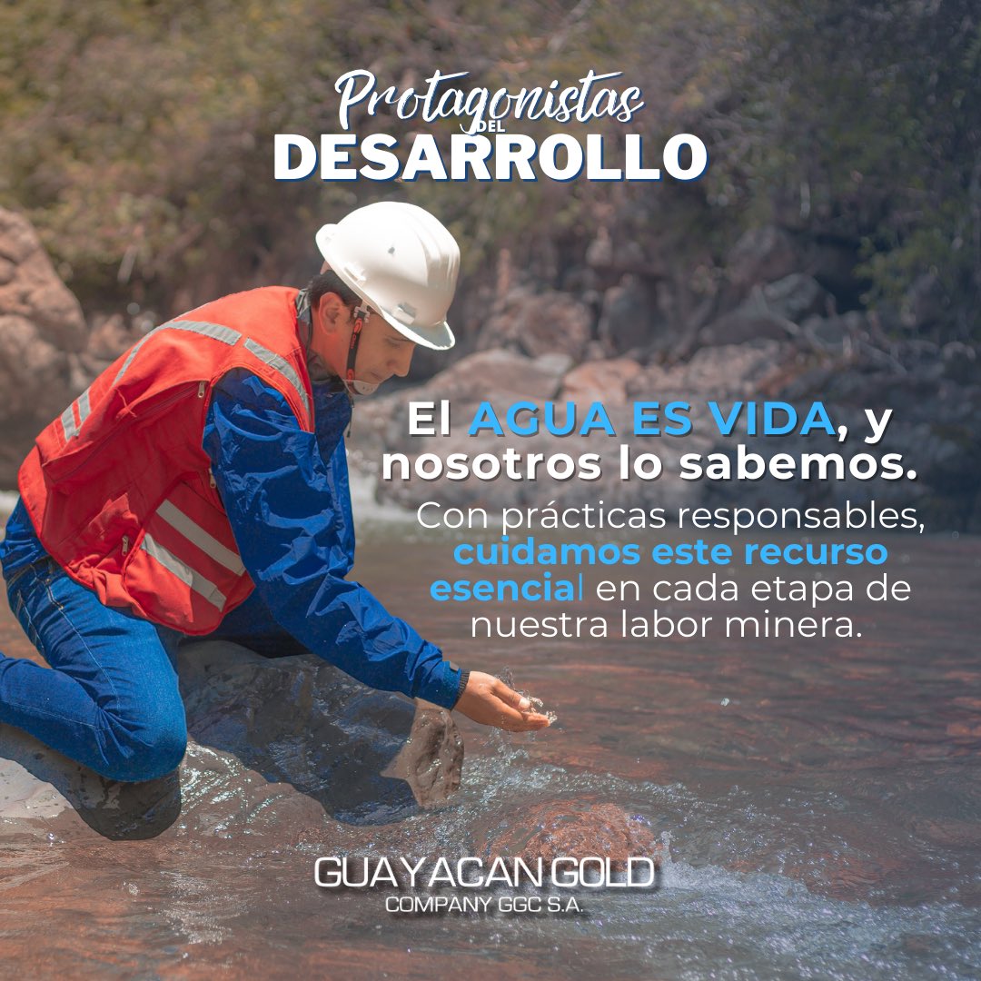 En cada latido del 🌎 , en cada centelleo del río, entendemos que el agua es vida.Guiados por esta certeza, abrazamos prácticas responsables que protegen y conservan este recurso esencial en todas las fases de nuestra labor minera♻️

#CuidamosElAgua #ProtagonistasDelDesarrollo