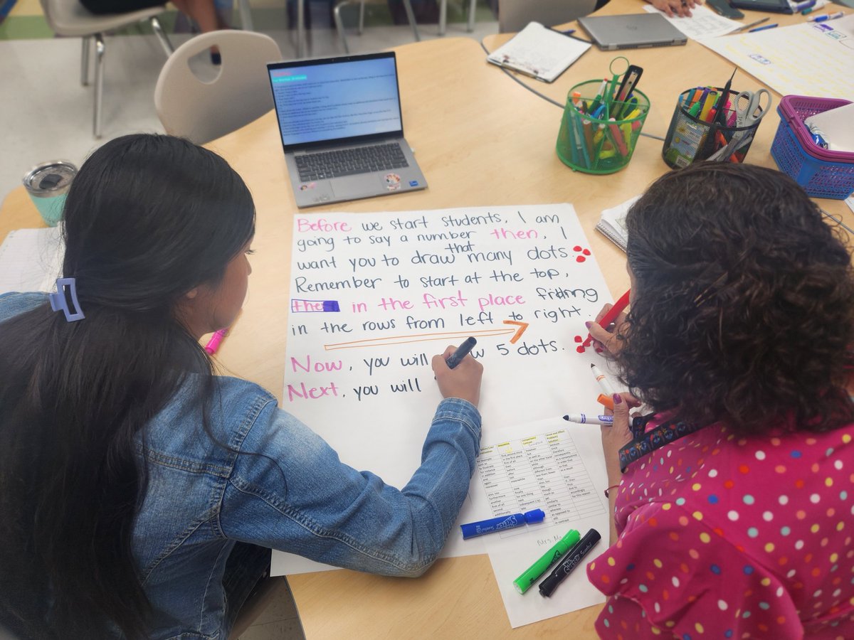 KSchulte_TISD's tweet image. My favorite part of being an educator is empowering others to take new knowledge back to their students! #tier1instruction #transitionalphrases #graphicorganizers  #TISDPROUD 🐾