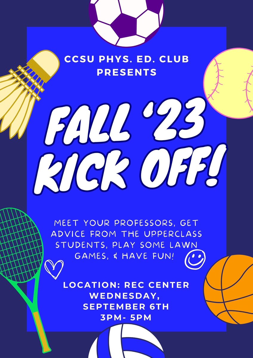 CCSU PE Club tweet media