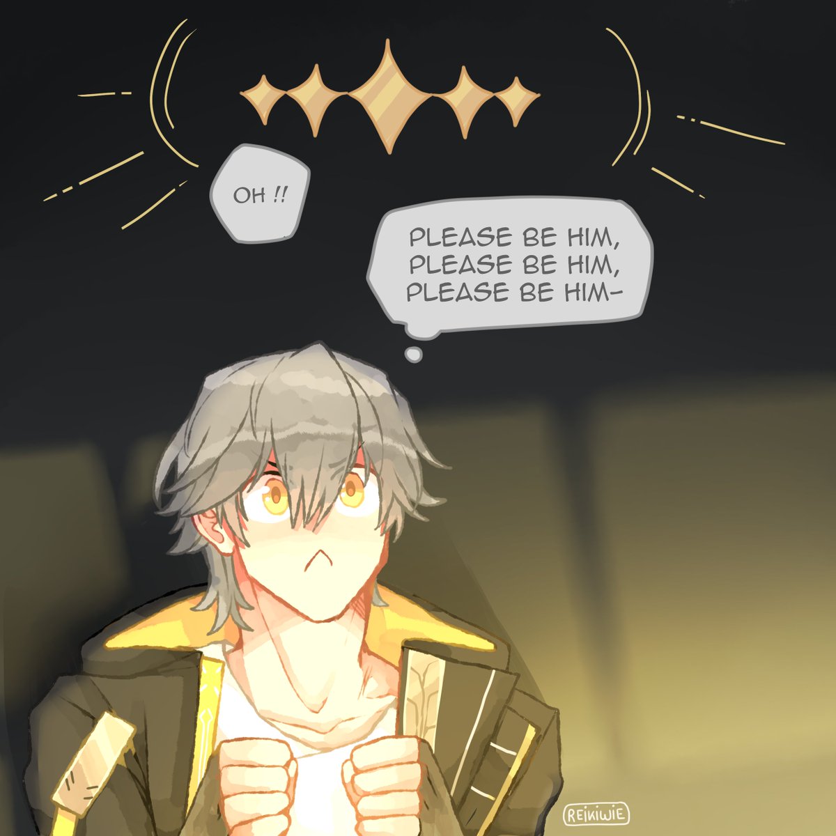 Reikiwie's tweet photo. sending luck to everyone who's waiting for him to come back home!! 🫶💚
may the husbands be reunited 🤭
#HonkaiStarRail #caeheng #dancae #丹穹 https://t.co/CkQVAJ1Xil