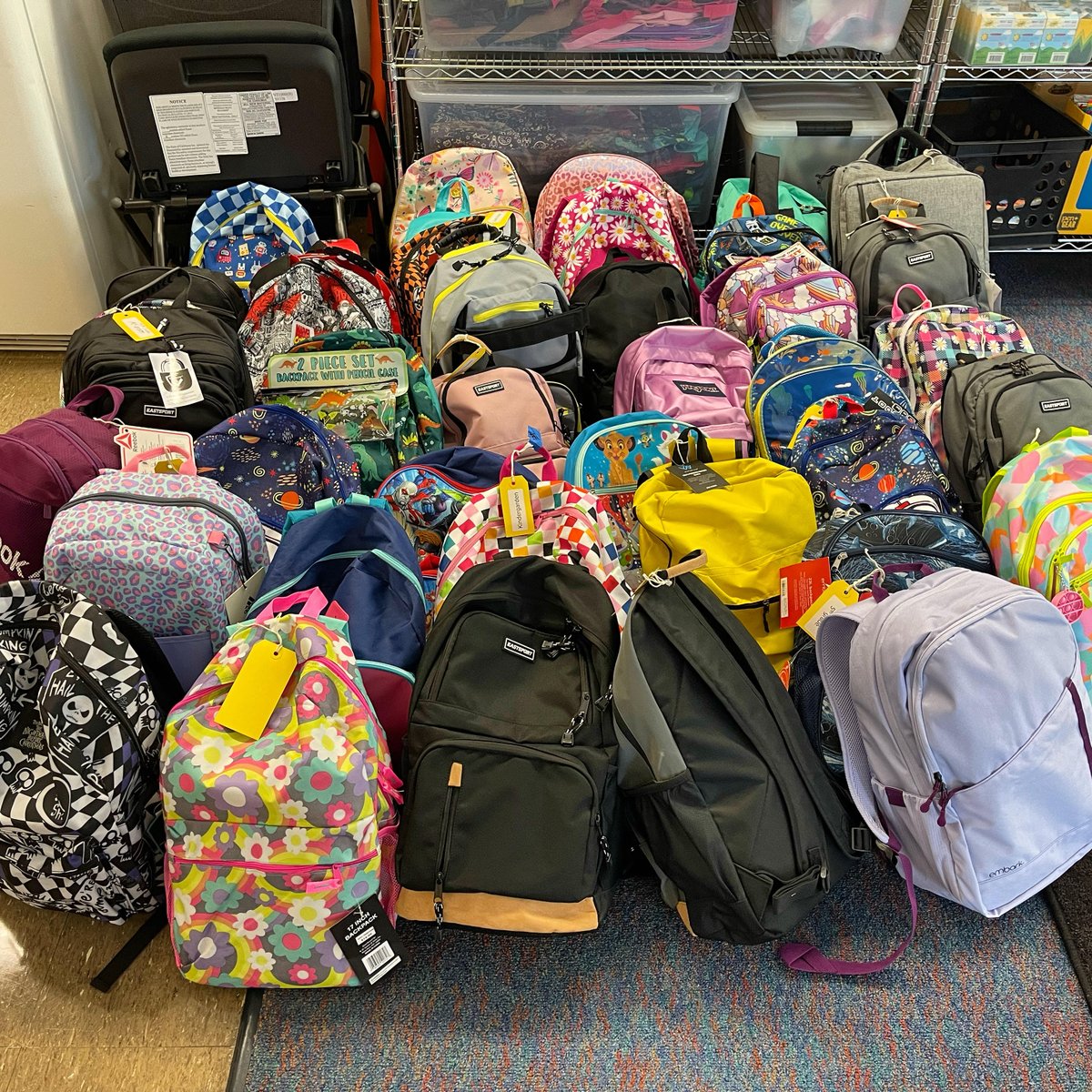 Thank you to New Heights Church for donating nearly 40 backpacks filled with school supplies to Sacajawea students. We are so grateful that we’re neighbors!