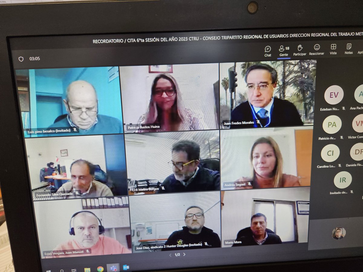 drtmetrooriente's tweet photo. 📍Para dar a conocer el Registro Electrónico Laboral #REL, se realizó hoy la sexta reunión del Consejo Tripartito Regional de Usuarios Oriente #CTRU
➡️ La charla, a cargo de Juan Fredes, profesional del Depto de RRLL, inició con el saludo de Patricia Bustos, coordinadora de RRLL. https://t.co/pyC9iE8mV2