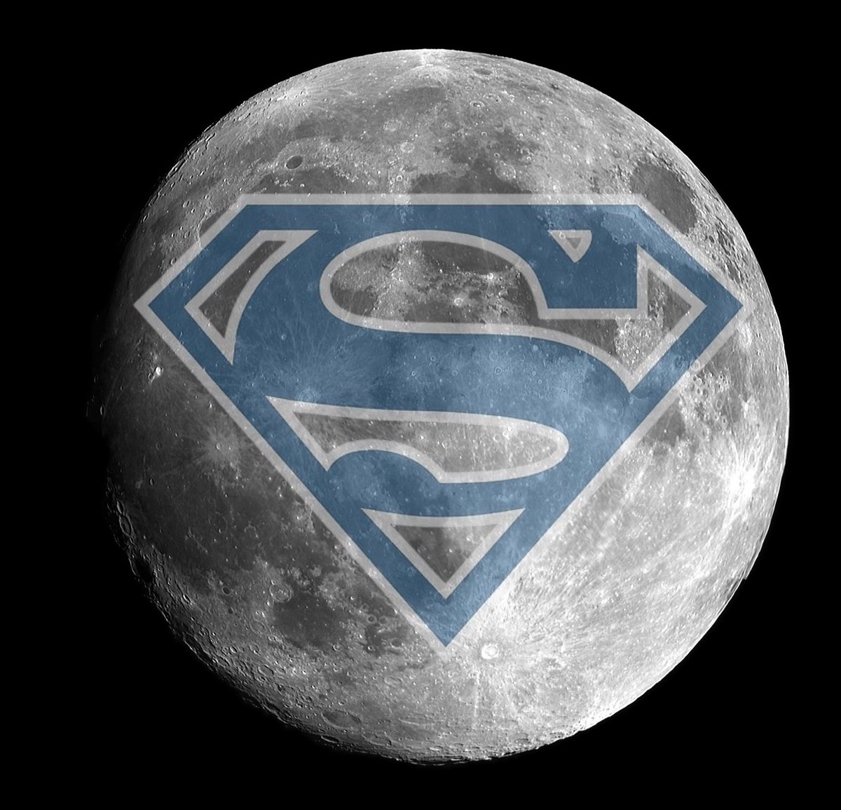 Remember to look up at the #Supermoon tonight. 💙🌕 #Superman #BlueMoon2023