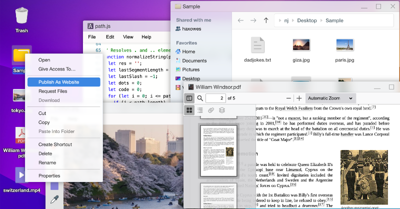 HeyPuter's tweet photo. A computer in your browser, free and open-source!