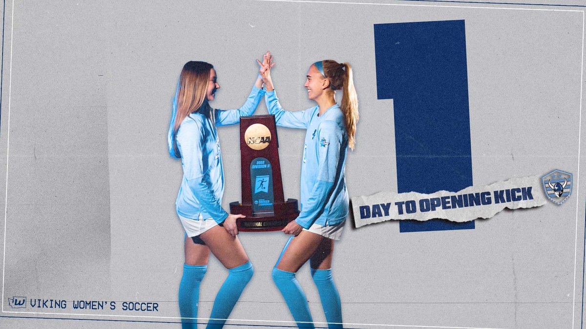 W⚽️ | The journey begins TOMORROW for @wwu_wsoccer with the Vikings taking on Biola in the first official game of the 2023 season.

🗓 : wwuvikings.com/23_WSOC