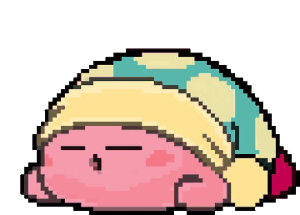 ArtStation - Sleepy Kirby (Gif)