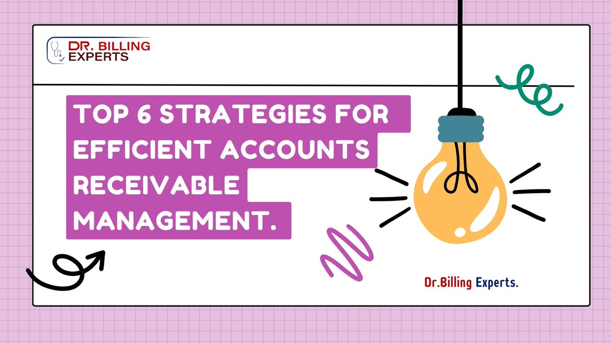 drbillingexpert's tweet image. Mastering the Art of Efficient Account Receivables! 💼💰 Here are 6 Proven Strategies to Keep Your Finances Flowing Smoothly. 💡📊 #financialefficiency #accountreceivables #smartfinancetips #businesssuccess #financialmanagement #healthycashflow #accountsreceivableexperts
