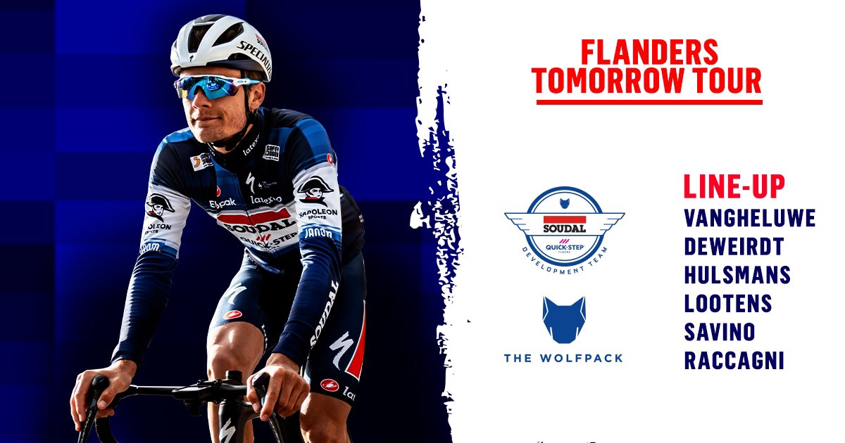 Line-up: Flanders Tomorrow Tour Thu, Aug 31th 2023 STAGE 1 NIEUWPOORT Fri, Sep 1nd 2023 Stage 2 POPERINGE Sat, Sep 2th 2023 Stage 3 KOKSIJDE ITT STAGE Sat, Sep 2th 2023 STAGE 4 KORTEMARK Good Luck Boys 👏👏👏