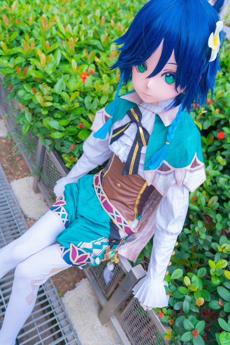 “旅行者好久不见，想听一下你在新的国度的旅行见闻可以吗”

📷：<a href="/vfomax/">エロ絵 @ C106日曜西“え”50a</a>
#kigurumi #原神