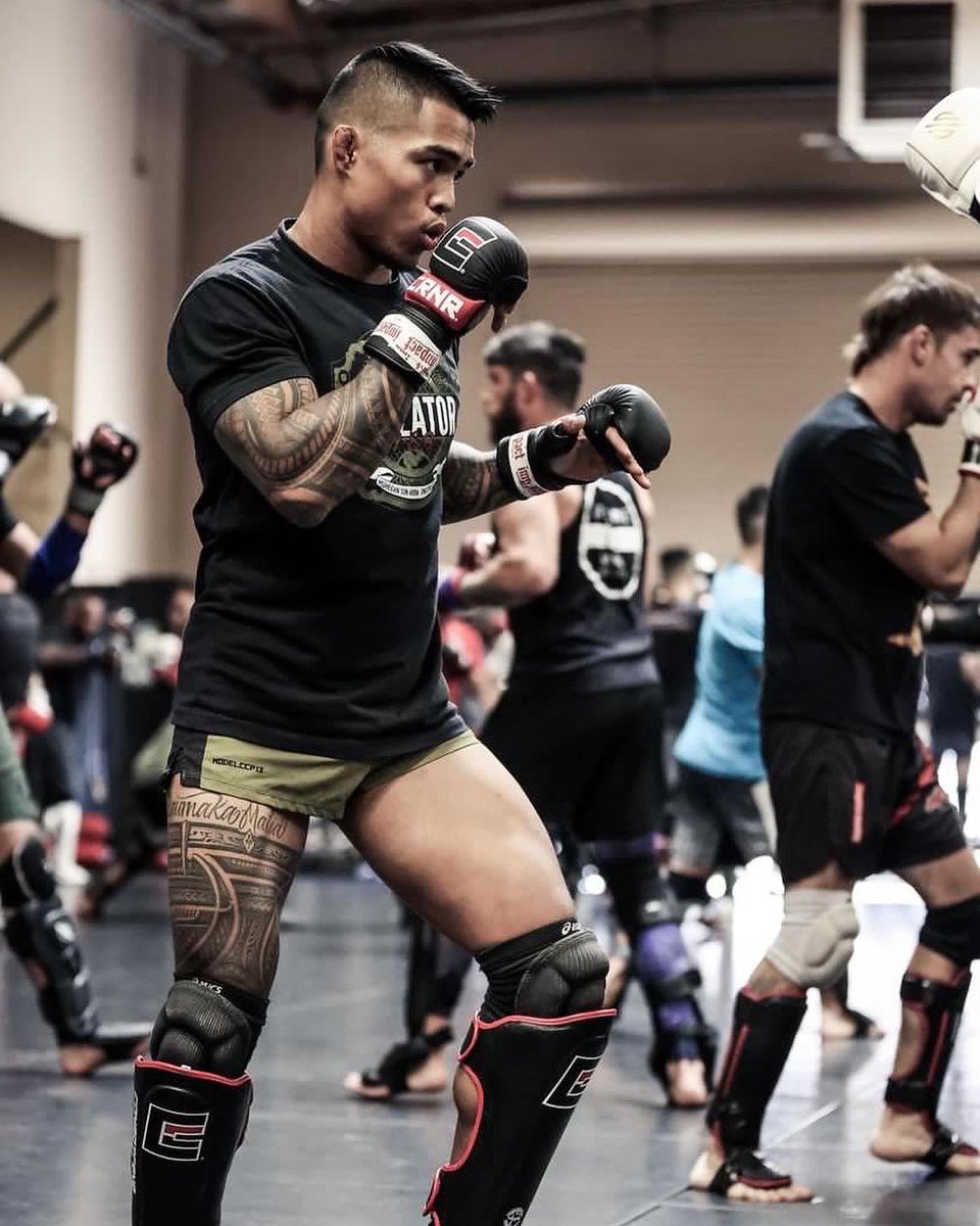 Unyielding determination meets combat tested gear. kaiboikamaka is pulling no punches in getting battle-ready for Bellator MMA 300. San Diego, Oct 7th will witness a fight like no other! 🥊🔥#kaikamakaiii #bellator300 #combatcorner #fightnight #oct7 #sandiego