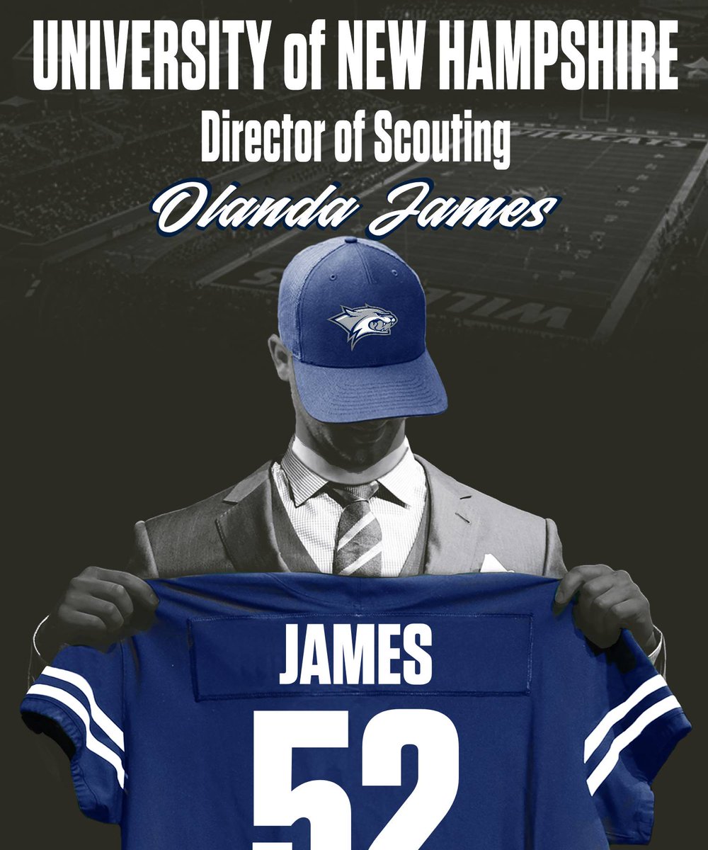 I am blessed and honored to announce the acceptance of the position of Director of Scouting at the University of New Hampshire.

#GODDIDIT | #CAT2UNT4MED😼| #GraniteStrong
Recruits ➡️<a href="/603Recruiting/">New Hampshire Football Recruiting</a>