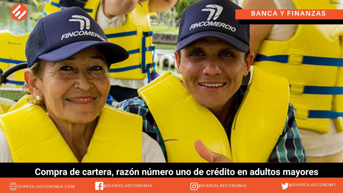 #BancayFinanzas |Compra de cartera, razón número uno de crédito en adultos mayores

Lee la nota completa en el siguiente link: diariolaeconomia.com/banca-y-finanz…
#Fincomercio #Cooperativas #Financieras #Dane #SAC #Colpensiones #Porvenir #Asofondos #CGT #CUT #Colfondos #Fasecolda #Asoparte