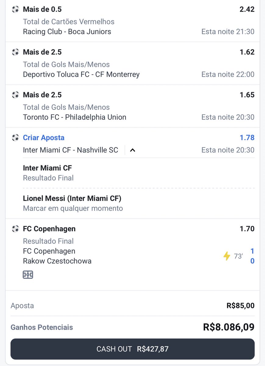 ODDS ALTAS 🐆 tweet media