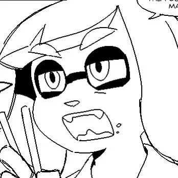agent 4's eyebrows are above her hair LMAO 