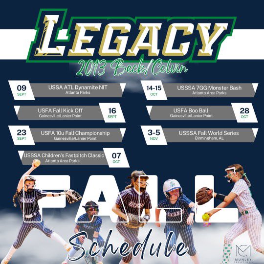 These girls are ready to compete follow us live on Gamechanger 💙
<a href="/ImpactRetweets/">Impact Promotions</a> <a href="/caitlin_colvin/">Caitlin Colvin</a> <a href="/SoftballDown/">Down South Softball</a> <a href="/ExtraInningSB/">EXTRA INNING SOFTBALL</a> <a href="/fallworldseries/">USSSA Fall World</a>