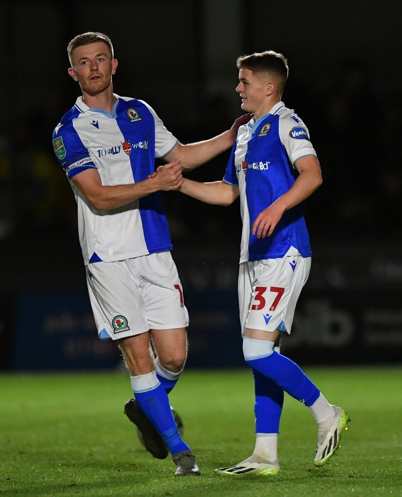 18-year-old Thomas Bloxham scoring on his Blackburn first team debut!🇮🇪

Bloxham signed from Spurs in the summer and has impressed since joining Rovers!

Only surprise is that he never really got a chance in Tottenham’s youth team. #BRFC #Rovers #CarabaoCup