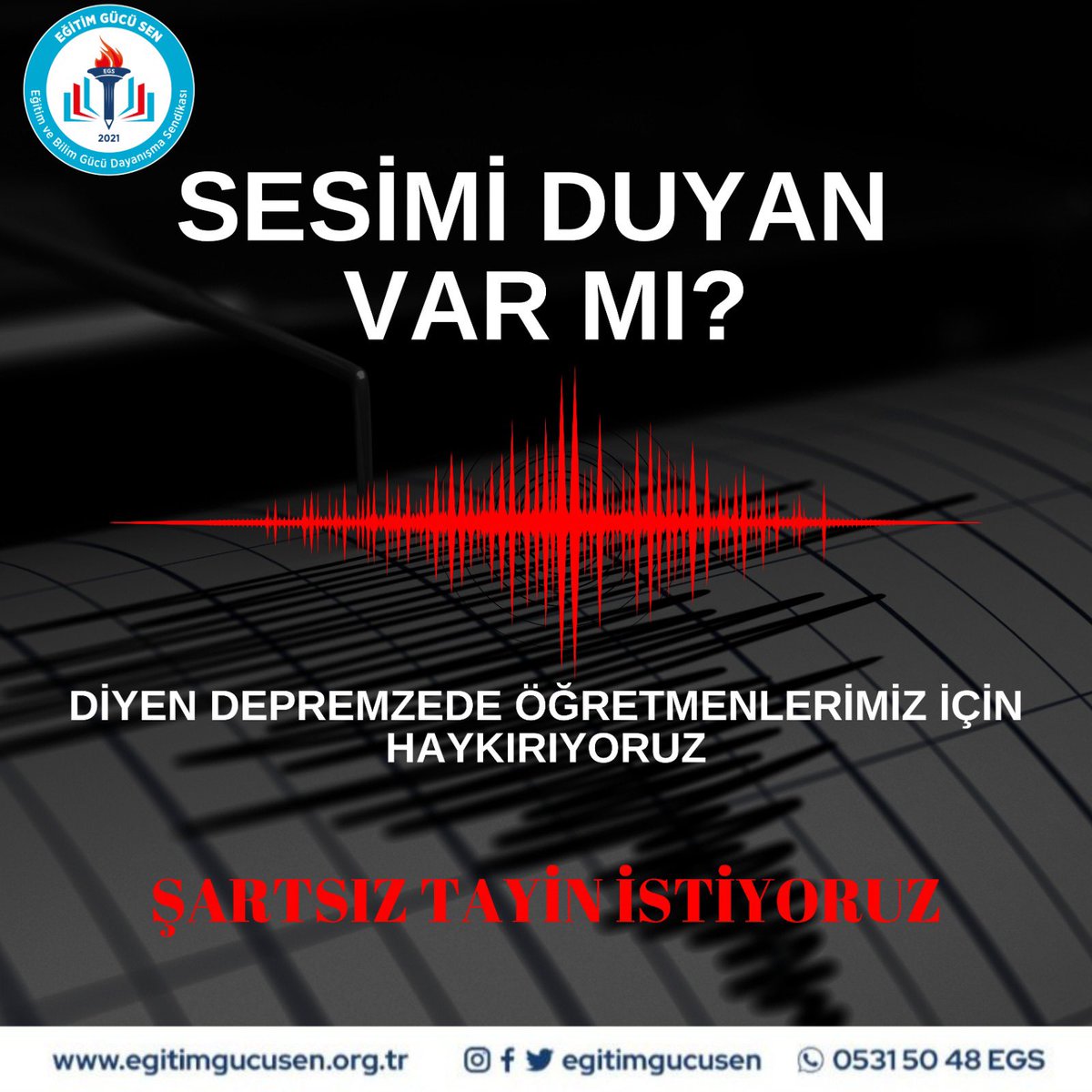 GurbetOzoglu's tweet photo. @TRogretmen @Yusuf__Tekin Sesimizi duyan var mı @Yusuf__Tekin çok yalnız kaldık https://t.co/WGnTyvHTtB