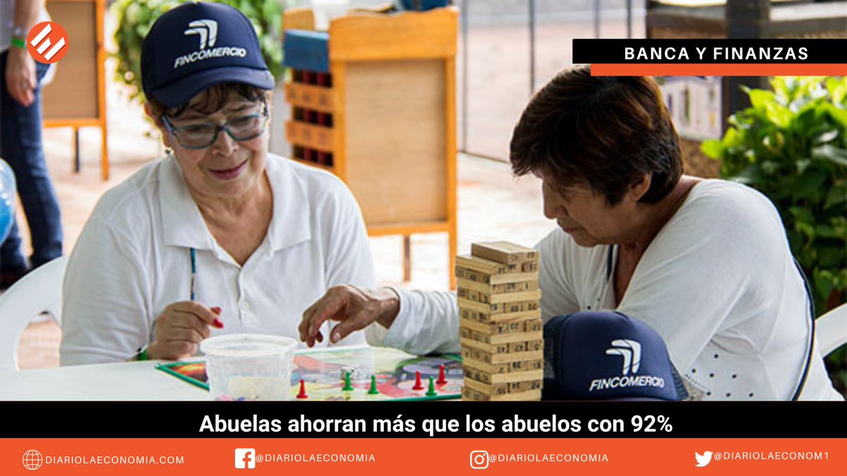 #BancayFinanzas | Abuelas ahorran más que los abuelos con 92%

Lee la nota completa en el siguiente link: diariolaeconomia.com/banca-y-finanz…
.
#DiarioLaEconomia #Fincomercio #Cooperativas #Andi #Dane #SAC #Colpensiones #Porvenir #Asofondos #CGT #CUT #Colfondos #Fasecolda