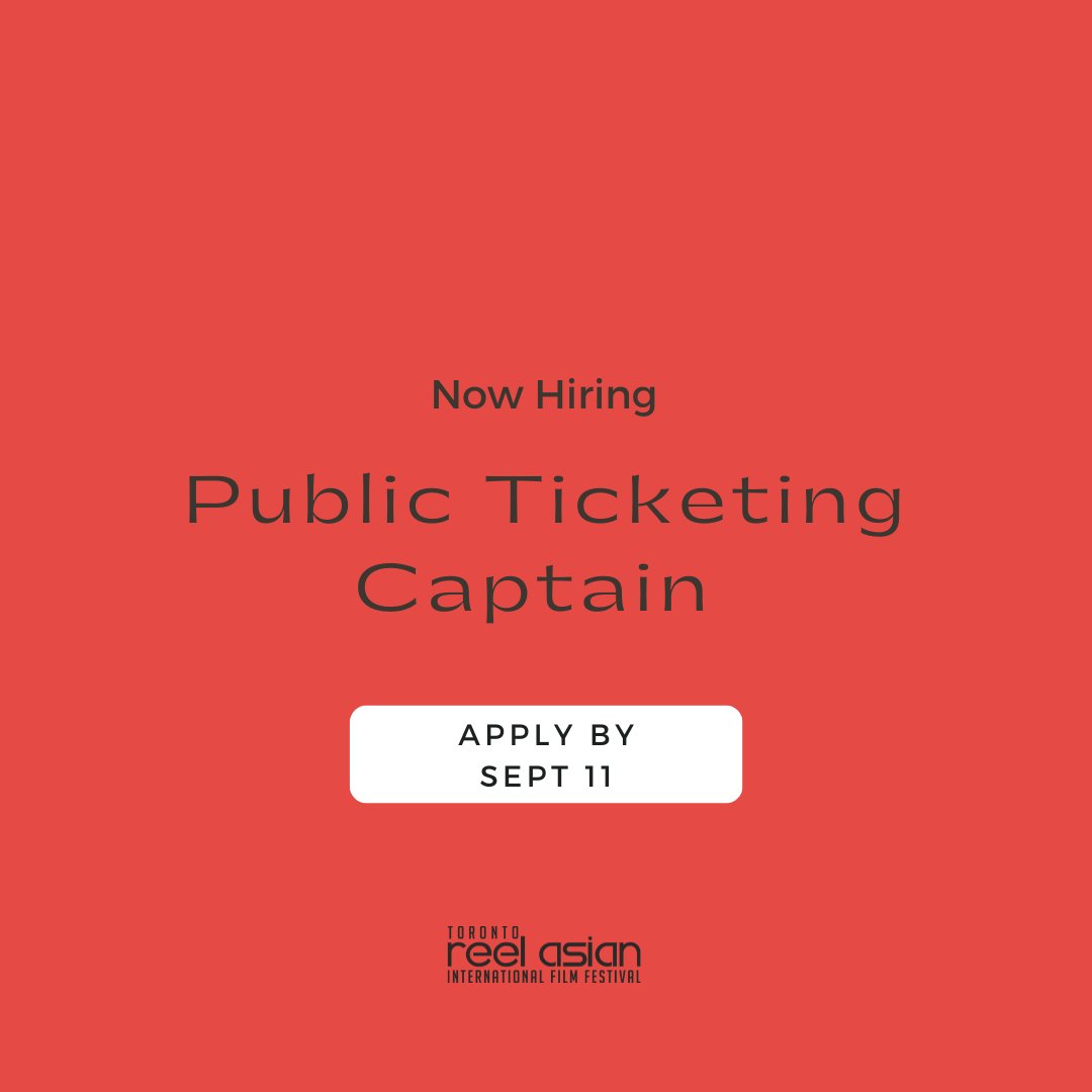 Toronto Reel Asian International Film Festival tweet media