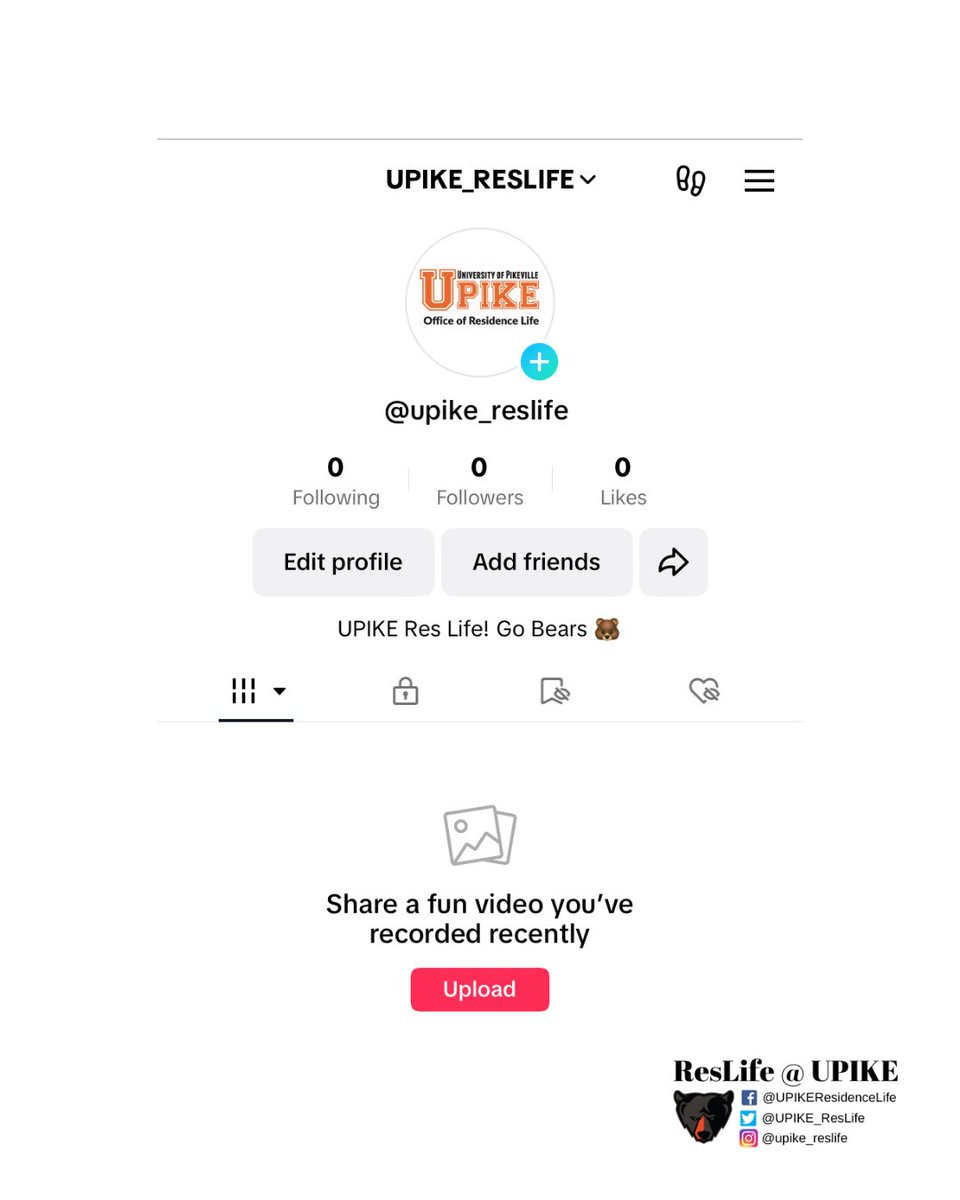 UPIKE Residence Life tweet media