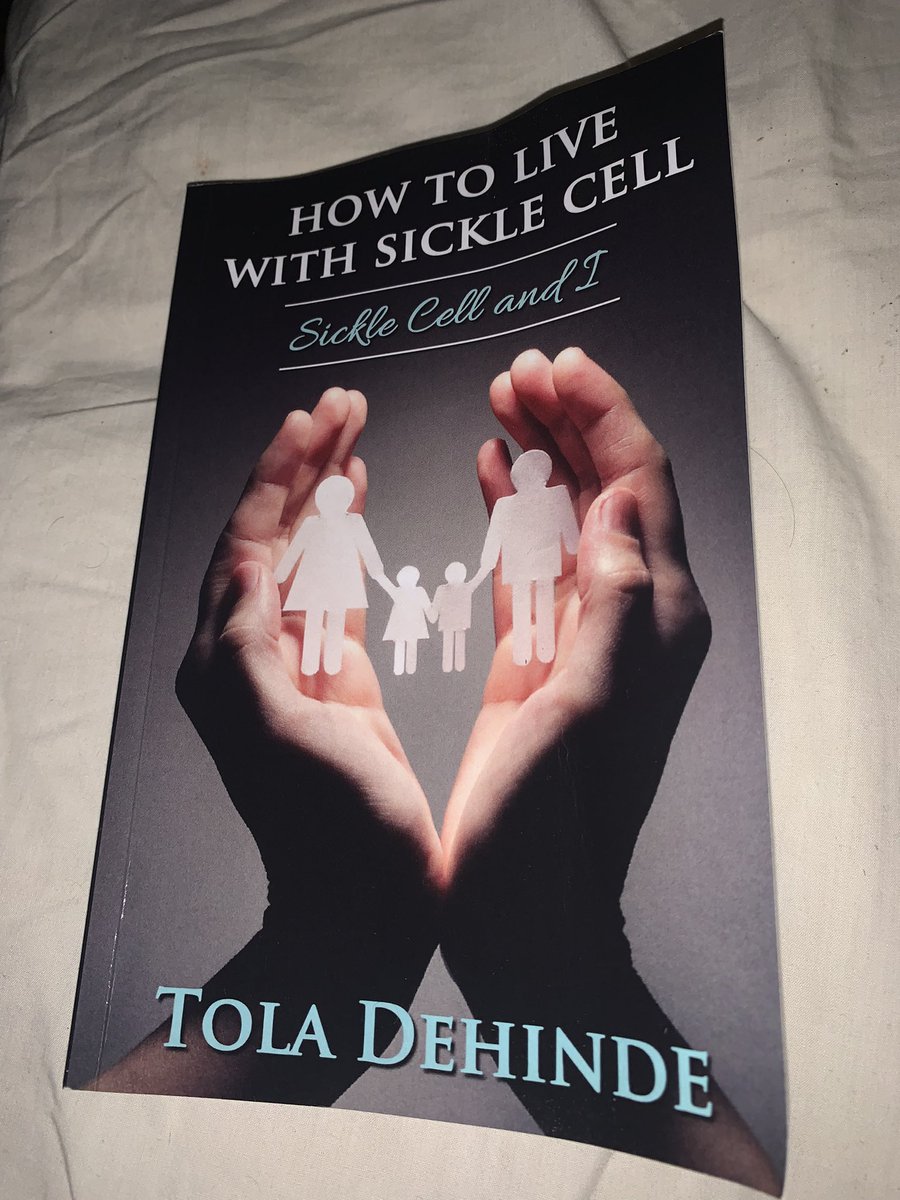 i'm currently reading one of my patients book .Oh boy what a book it is .I encourage anyone who wants to know about sickle cell disease through a warriors voice to read it.Simply mind blowing .Congratulations Tola soo proud of you 👏🏽 👍🏽🙌👍truly inspiring could not put down book