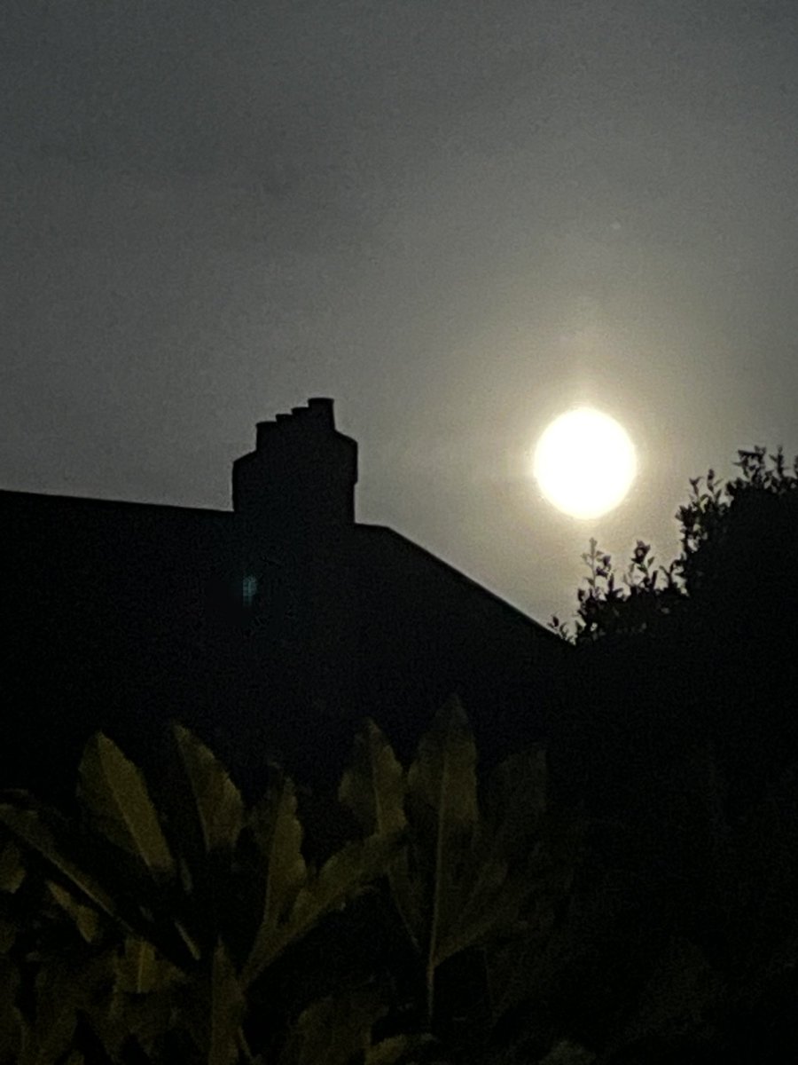 #superbluemoon over #hove #sussex