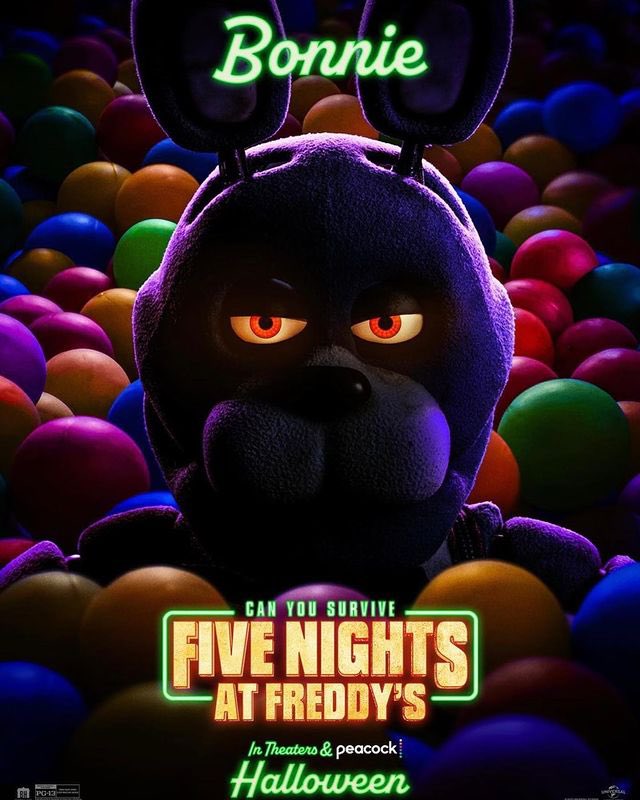 GeekCamaraAcc's tweet photo. Nuevos pósters individuales de #FiveNightsAtFreddys .

La película llegará a cines el 27 de octubre. https://t.co/HxAlSNa23u