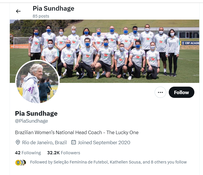 Já pode mudar o perfil <a href="/PiaSundhage/">Pia Sundhage</a>