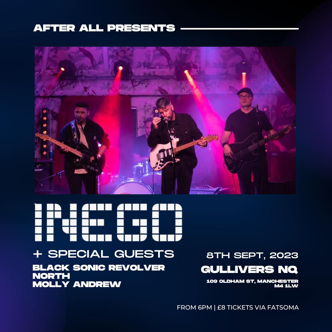 inegomusic's tweet photo. #Manchester not long until we return!

8th Sept for @afterallmusico1 @gulliverspub some incredible bands on this lineup.

Tickets 👉 https://t.co/q7O2B4D01n

#mcrgigs #newmusic #livemusic  #INEGO https://t.co/iPokqIxZ82